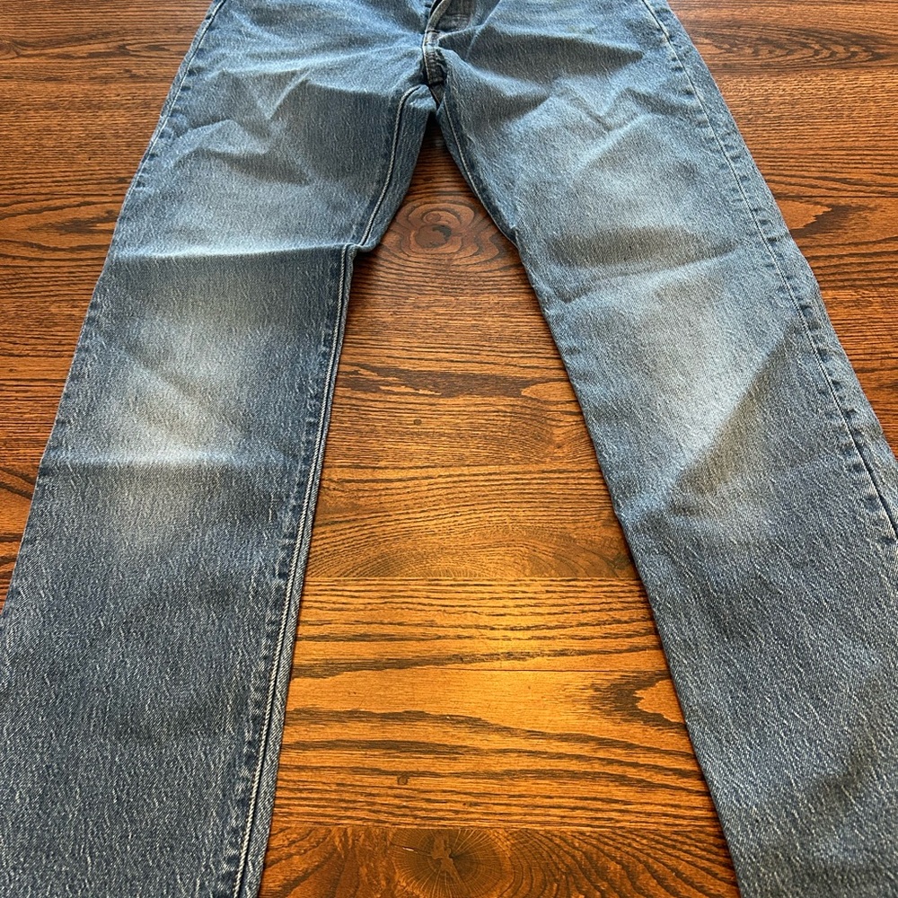 Levi's High Rise Light Blue Jeans